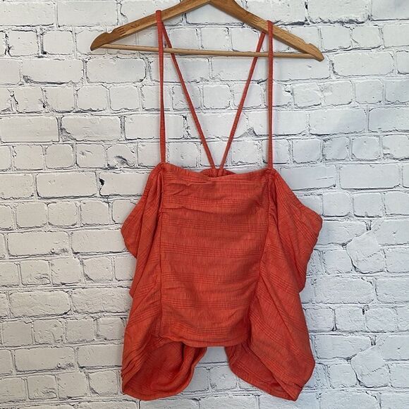 Anthropologie Pilcro Ruched Ribbed Halter - Picture 5 of 7